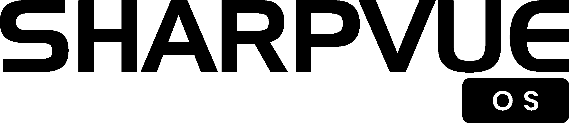 Sharpvue OS lockup — Black