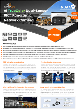 First page of AI TrueColor 180° Panoramic datasheet