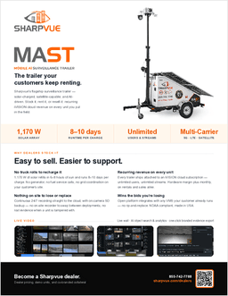 First page of MAST Dealer Program flyer