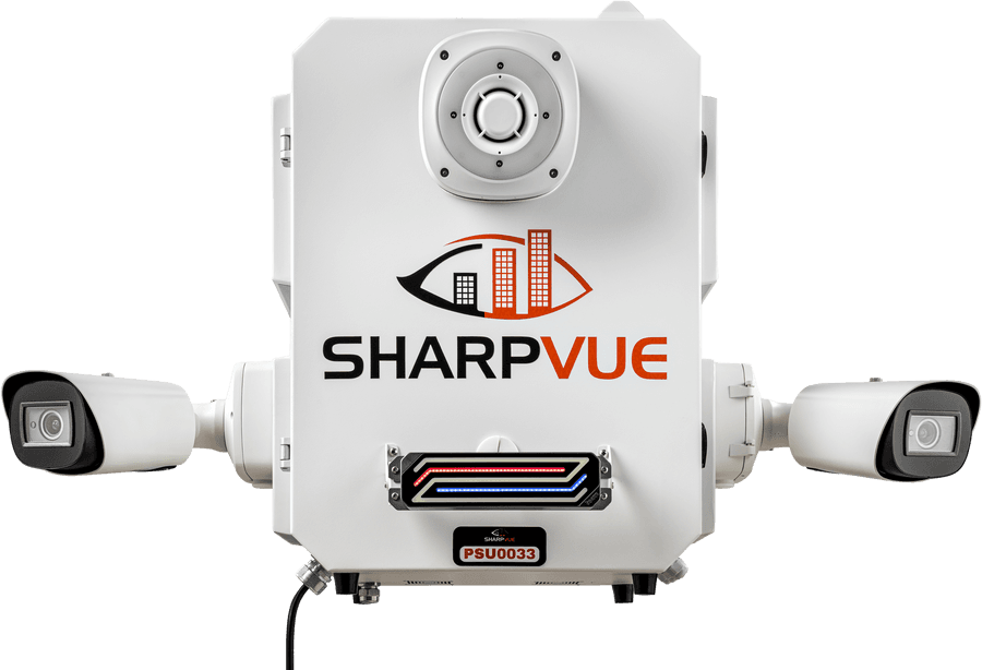 Sharpvue Portable Surveillance Unit (PSU) with dual bullet cameras