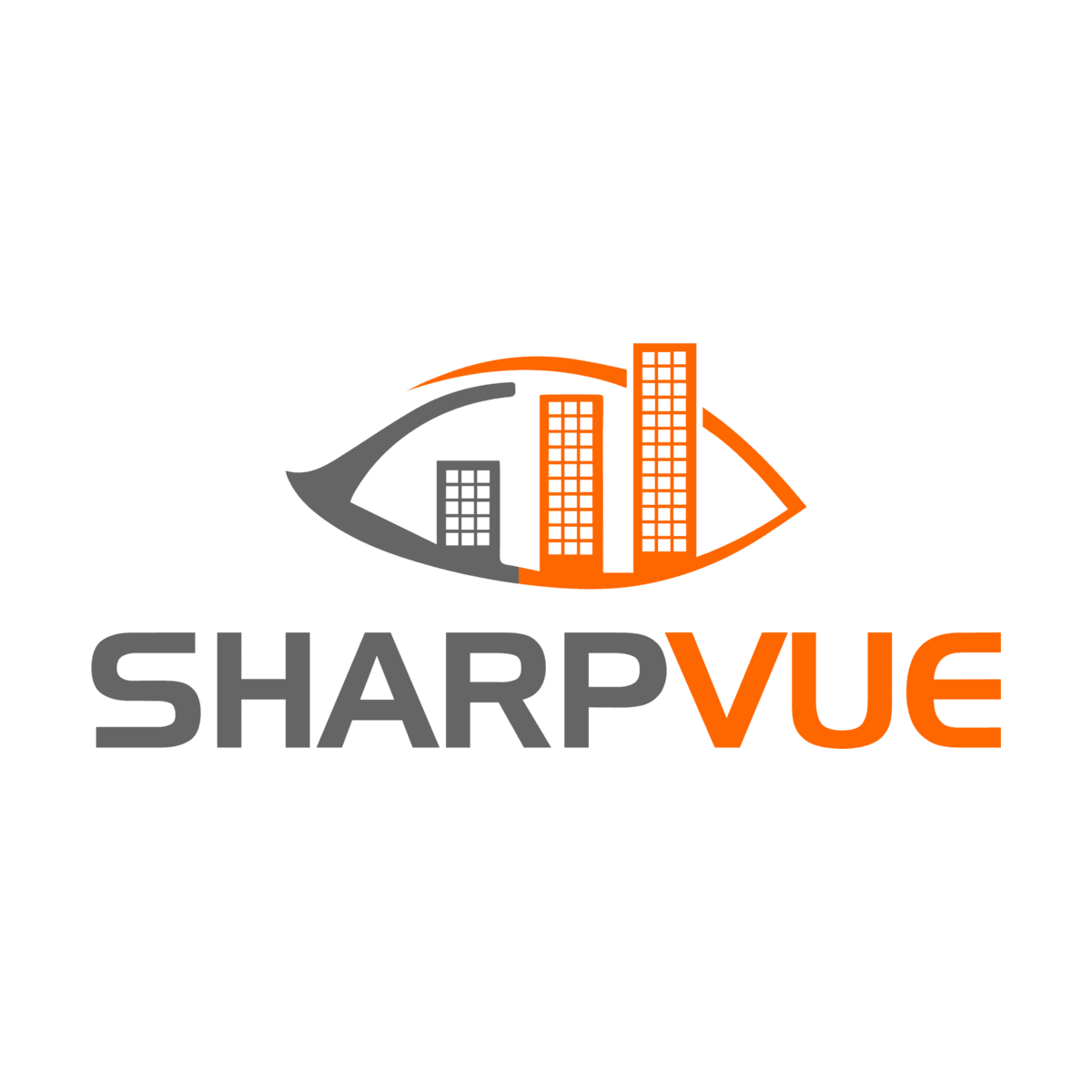 Sharpvue logo — Square tile